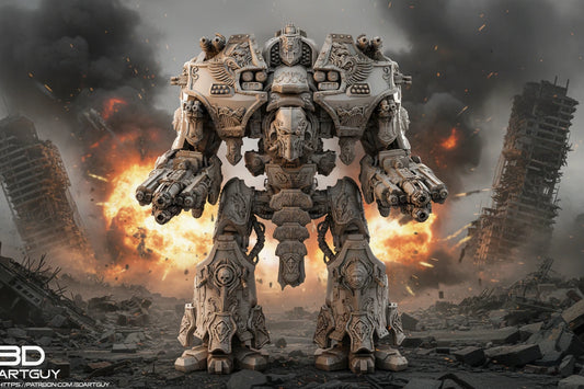 Warlord or Imperator class titan proxy model