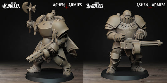 Mechanized Infantry Miniatures | Sanctified Legion | Trench Grimdark | BTB