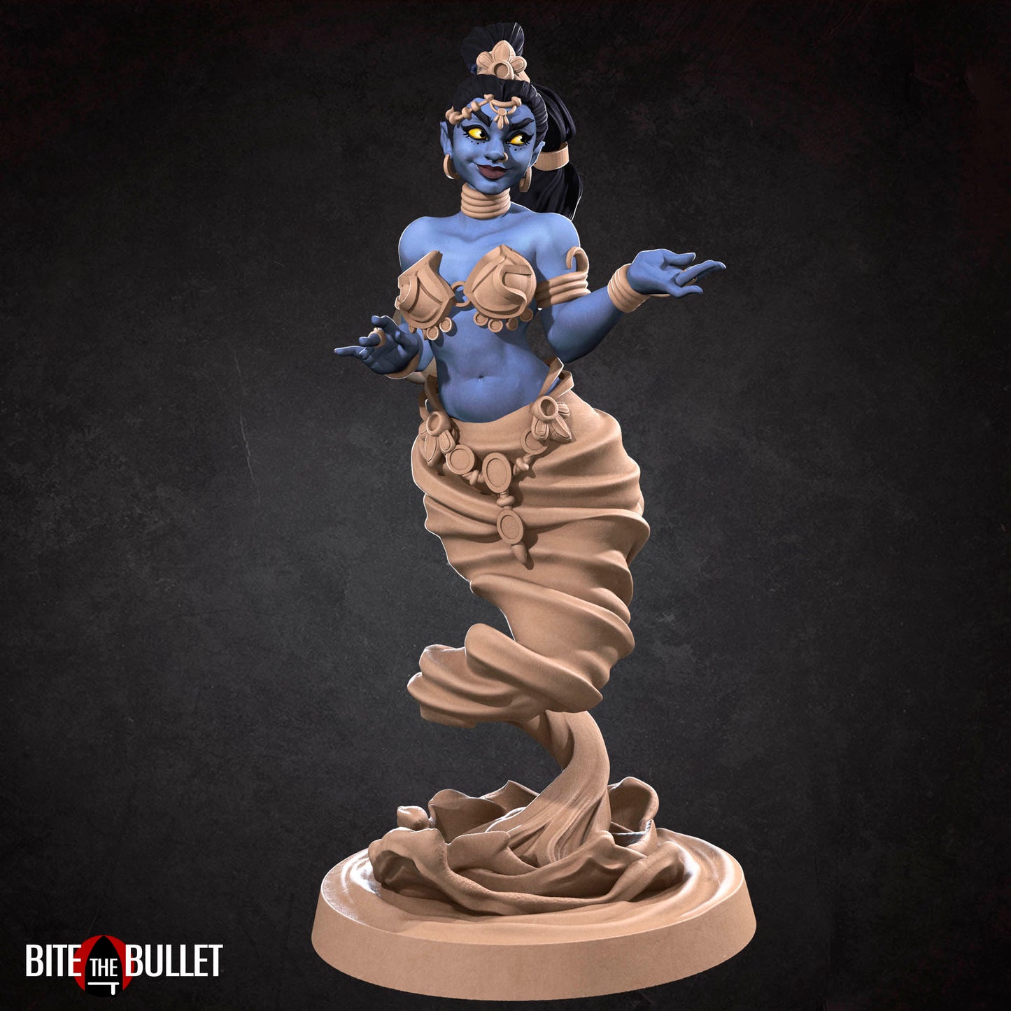 Jasmine Pin-Up | Elementals | Fantasy Miniature | Bite the Bullet