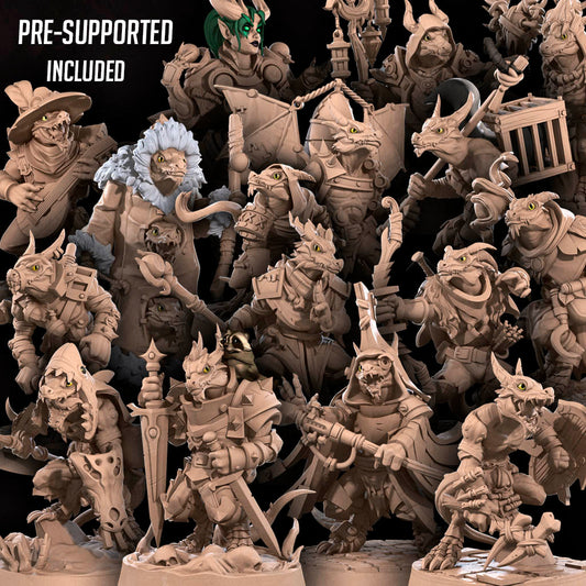 Kobolds DnD Miniatures | Fantasy Miniatures | Bite the Bullet