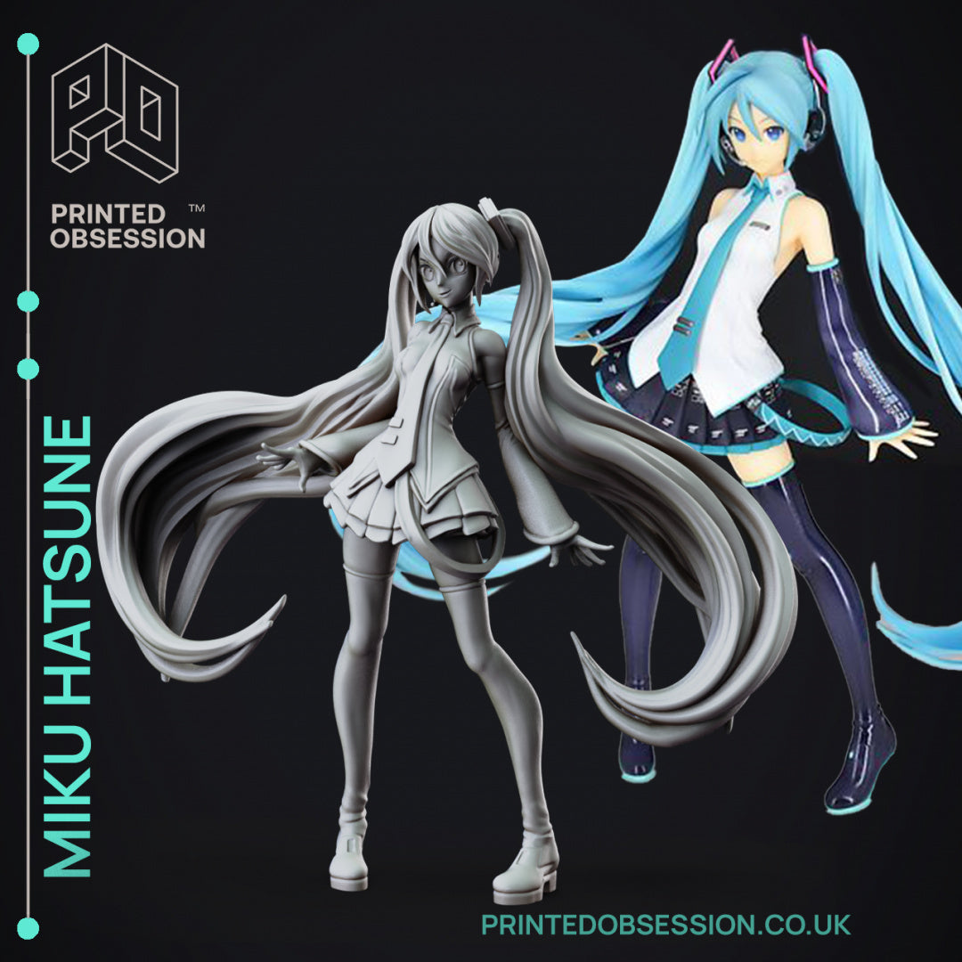 Miku Hatsune | Fan Art | Printed Obsession