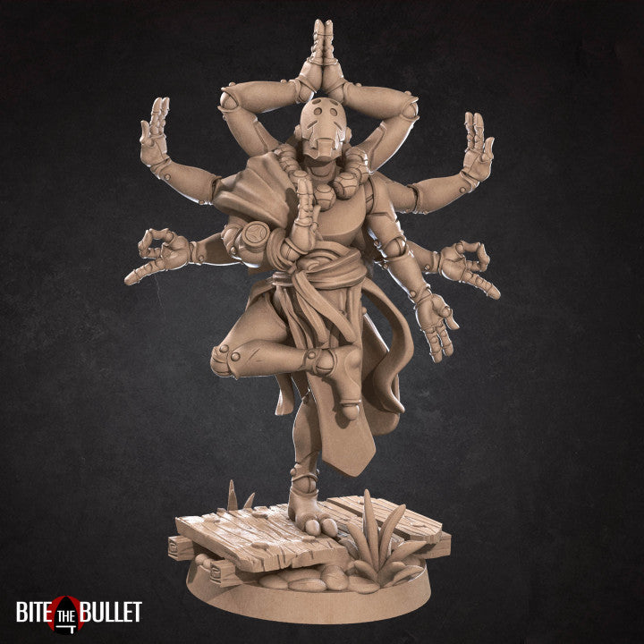 Monk B | Warforged | Fantasy Miniature | Bite the Bullet