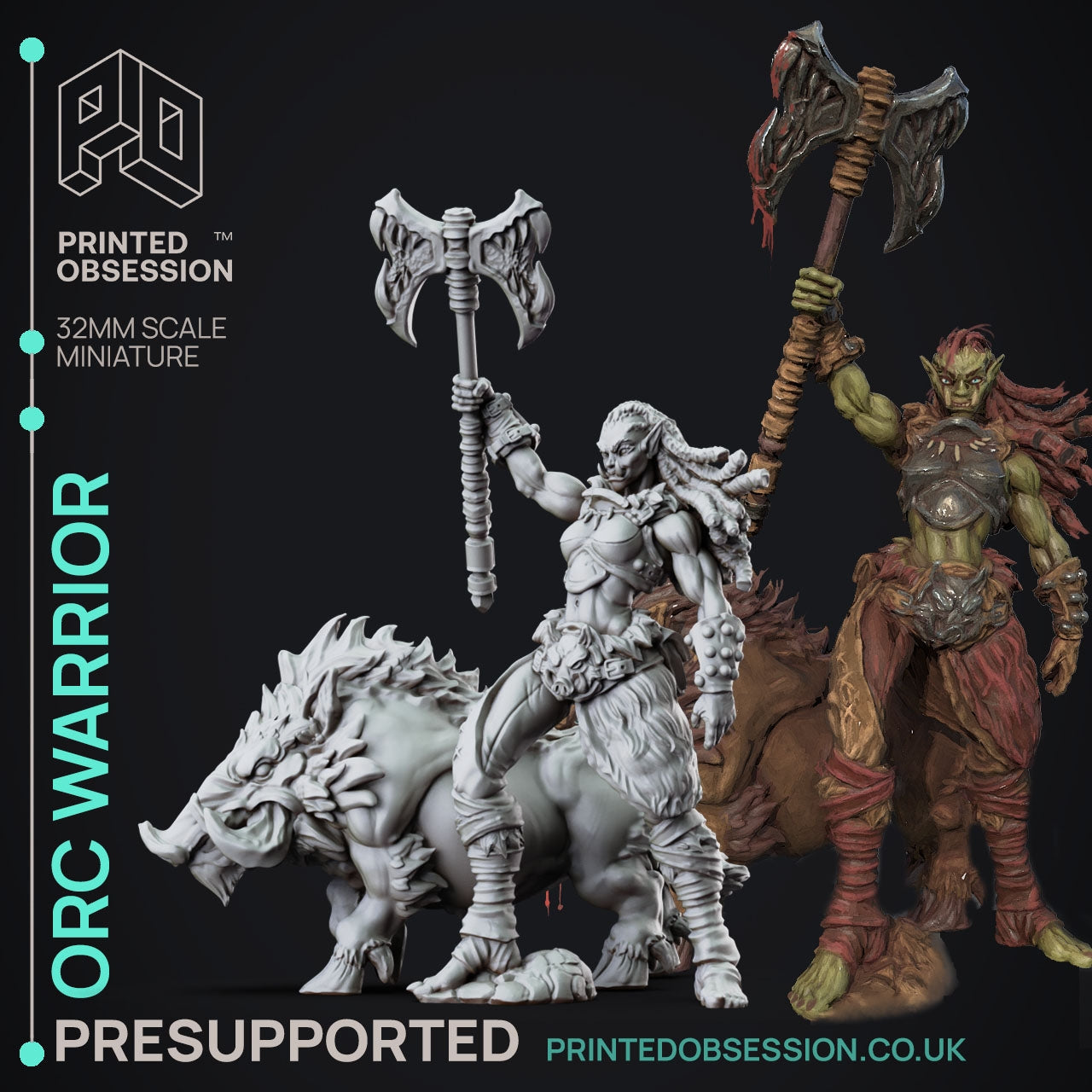 NPC Foundlings Miniatures | Fantasy Miniature | Printed Obsession