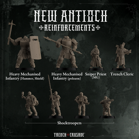 Trench Crusade - New Antioch Reinforcements