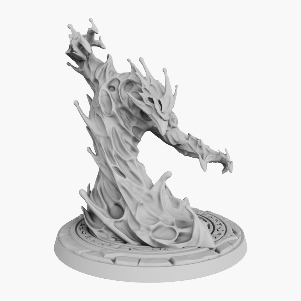 Summoned Elemental Miniatures | Arcanist Guild | Fantasy D&D Miniature | Artisan Guild