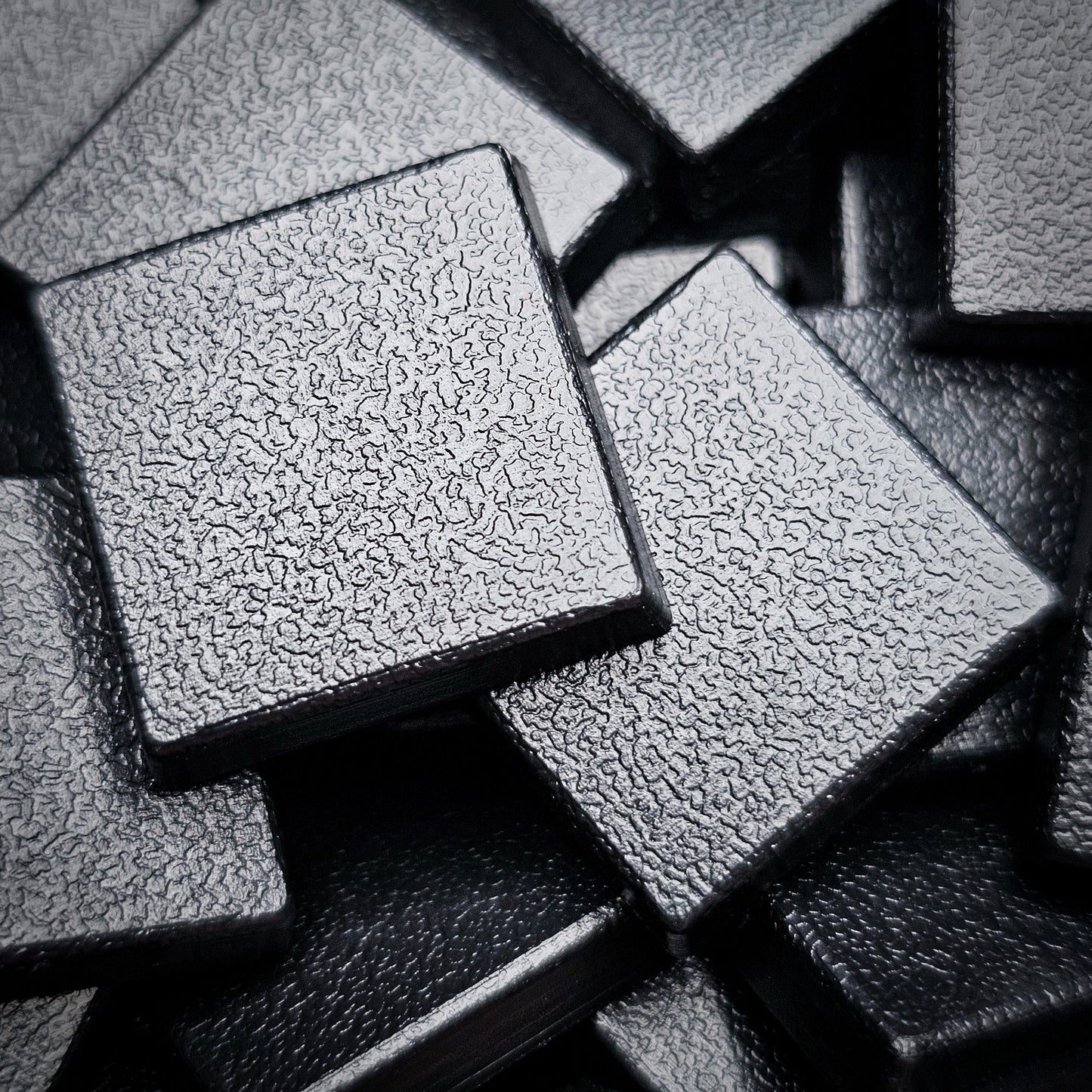 20mm Square Plain Plastic Bases for Wargaming Miniatures