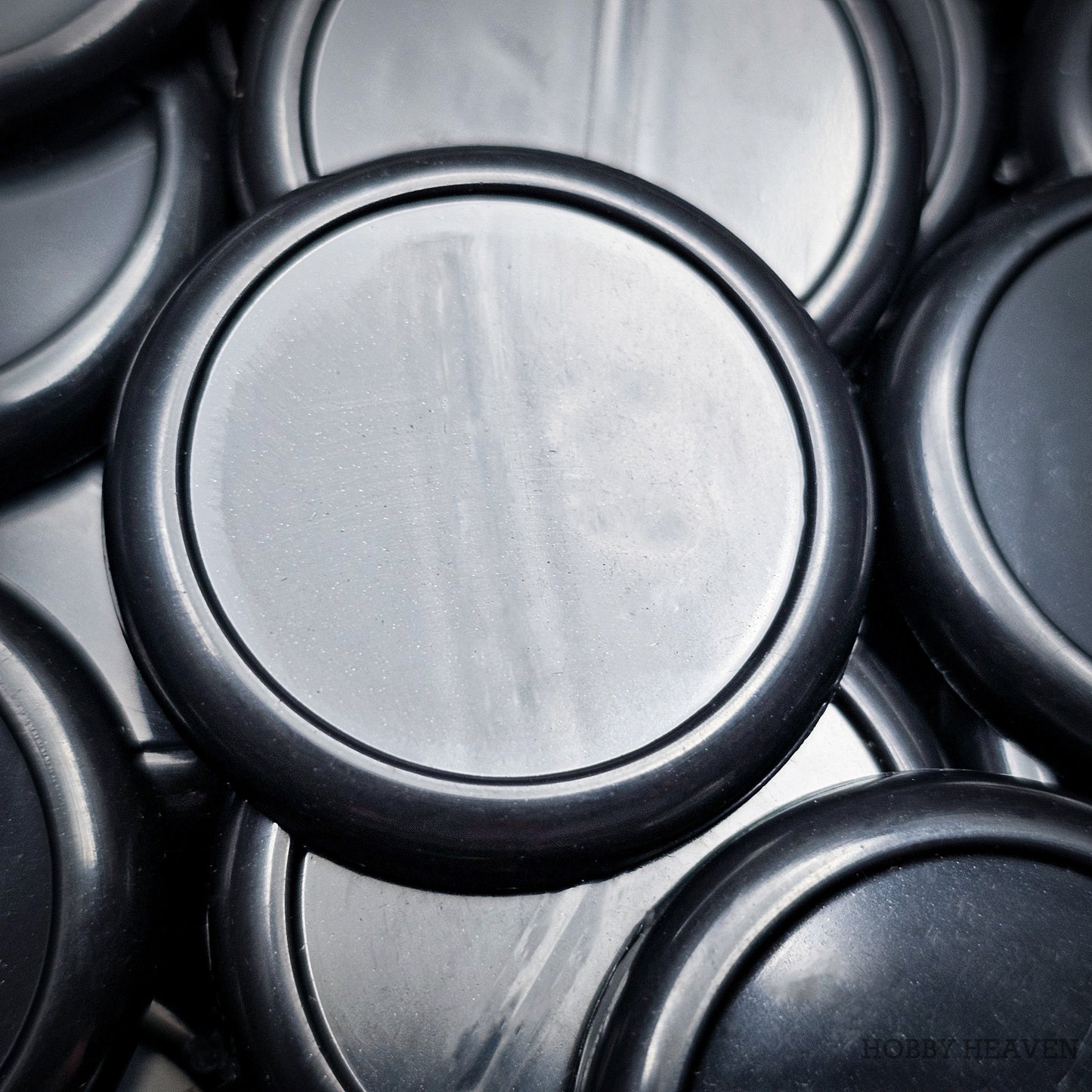30mm Wide Lip Round Plastic Bases