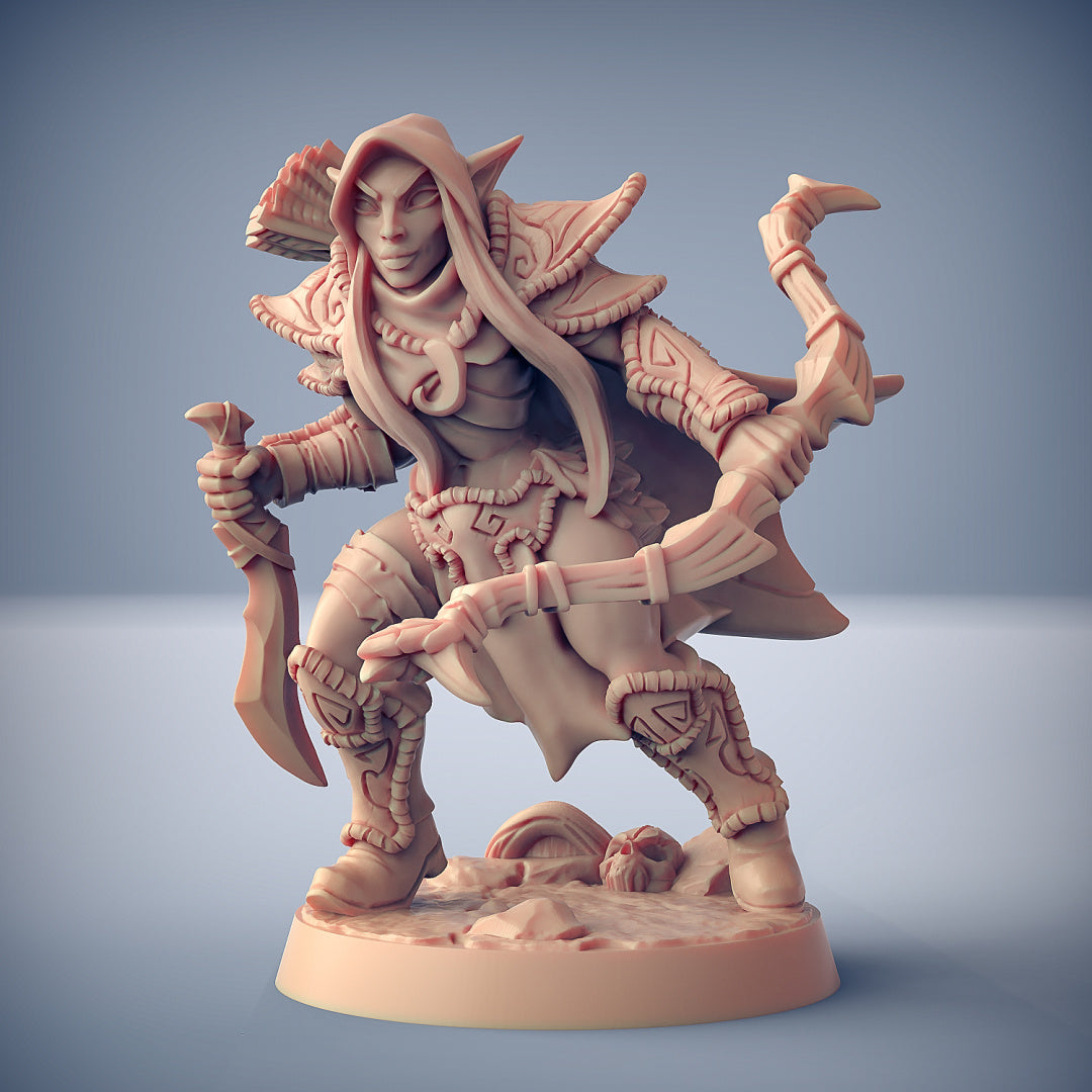 Ranger F | Deepwood Alfar | Fantasy D&D Miniature | Artisan Guild