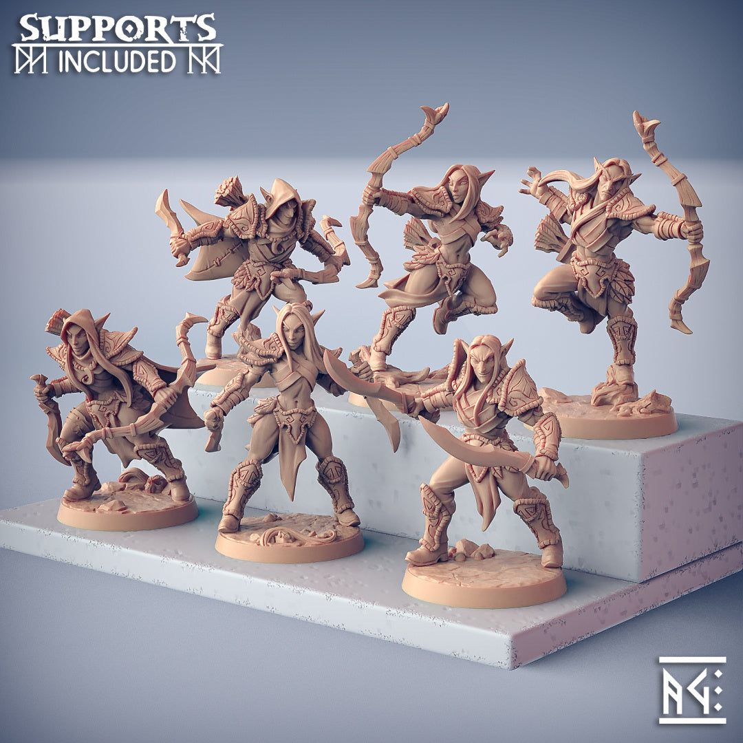 Ranger Miniatures | Deepwood Alfar | Fantasy D&D Miniature | Artisan Guild
