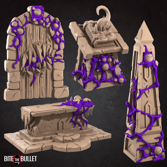 Scenery C | Dungeon Undead | Fantasy Miniature | Bite the Bullet