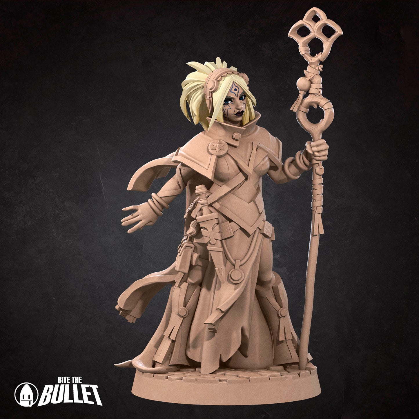 Human Sorceress Saray Pin-Up | Iconic Heroes | Bite the Bullet