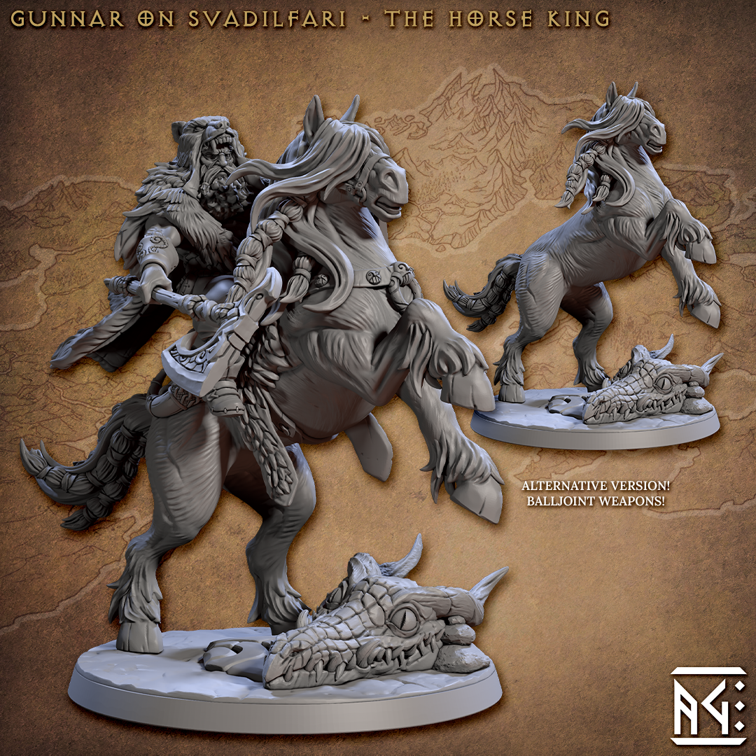 Skutagaard Northmen Saga Miniatures (Full Set) | Fantasy D&D Miniature | Artisan Guild