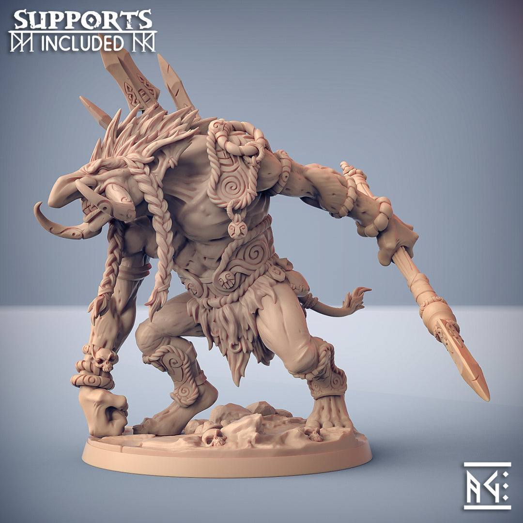 Svartwood Trolls Miniatures (Full Set) | Fantasy D&D Miniature | Artisan Guild