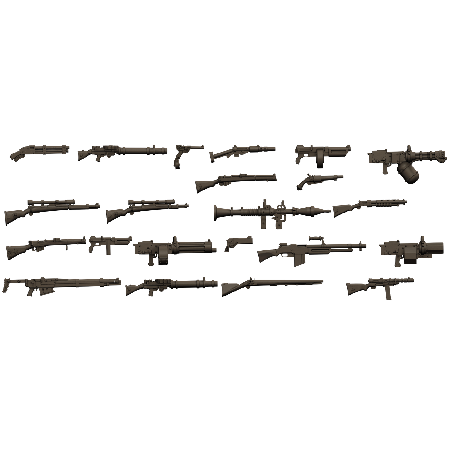 Trench Crusade - Church Weapons Sprue
