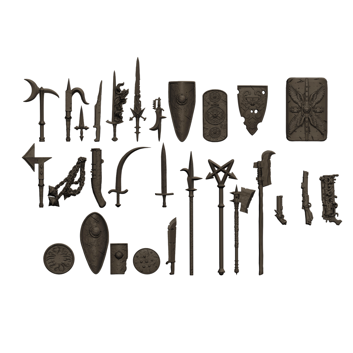 Trench Crusade - Hell Weapons Sprue