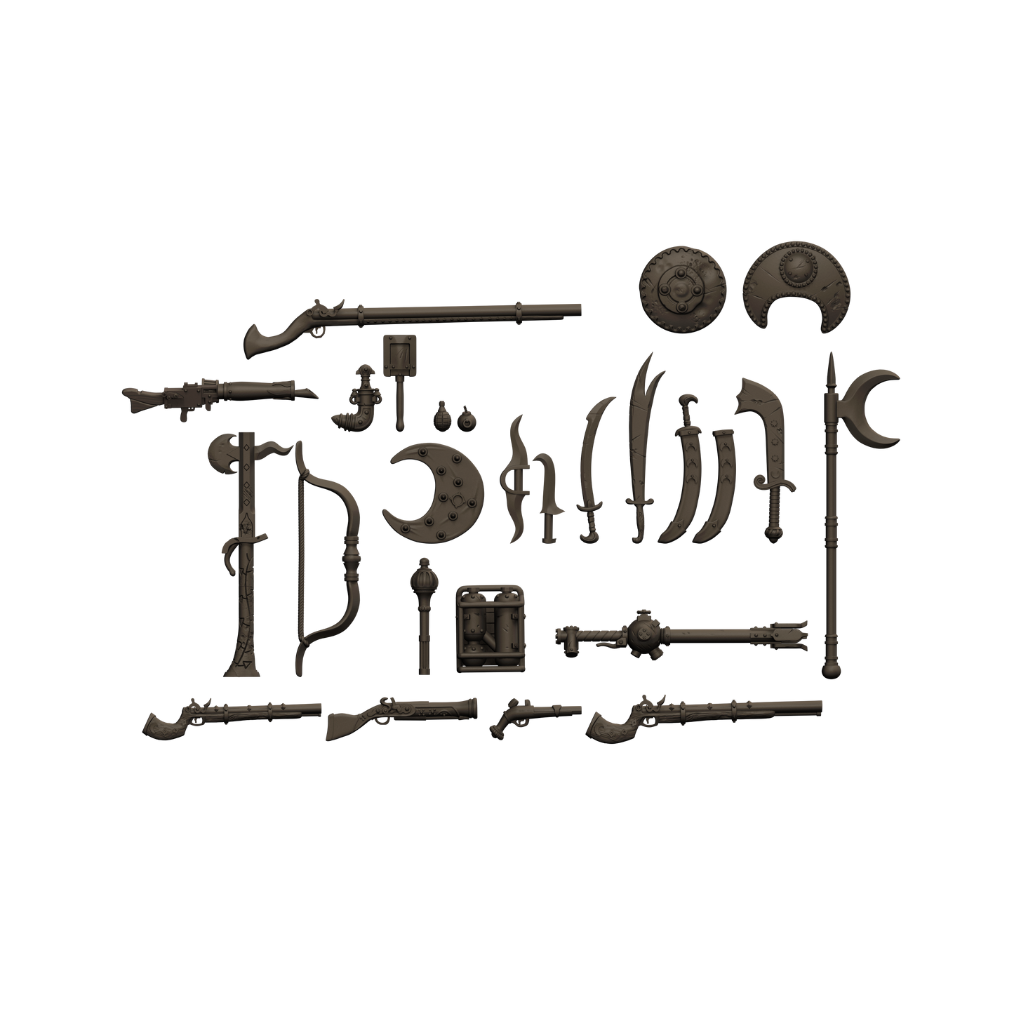 Trench Crusade - Sultanate Weapons Sprue