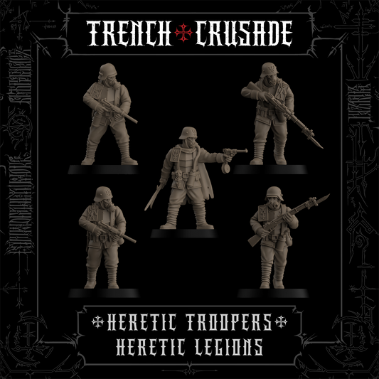 Trench Crusade - Heretic Troopers - Heretic Legion