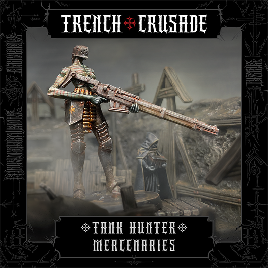 Trench Crusade - Communicant Tank Hunter (female) - Mercenaries