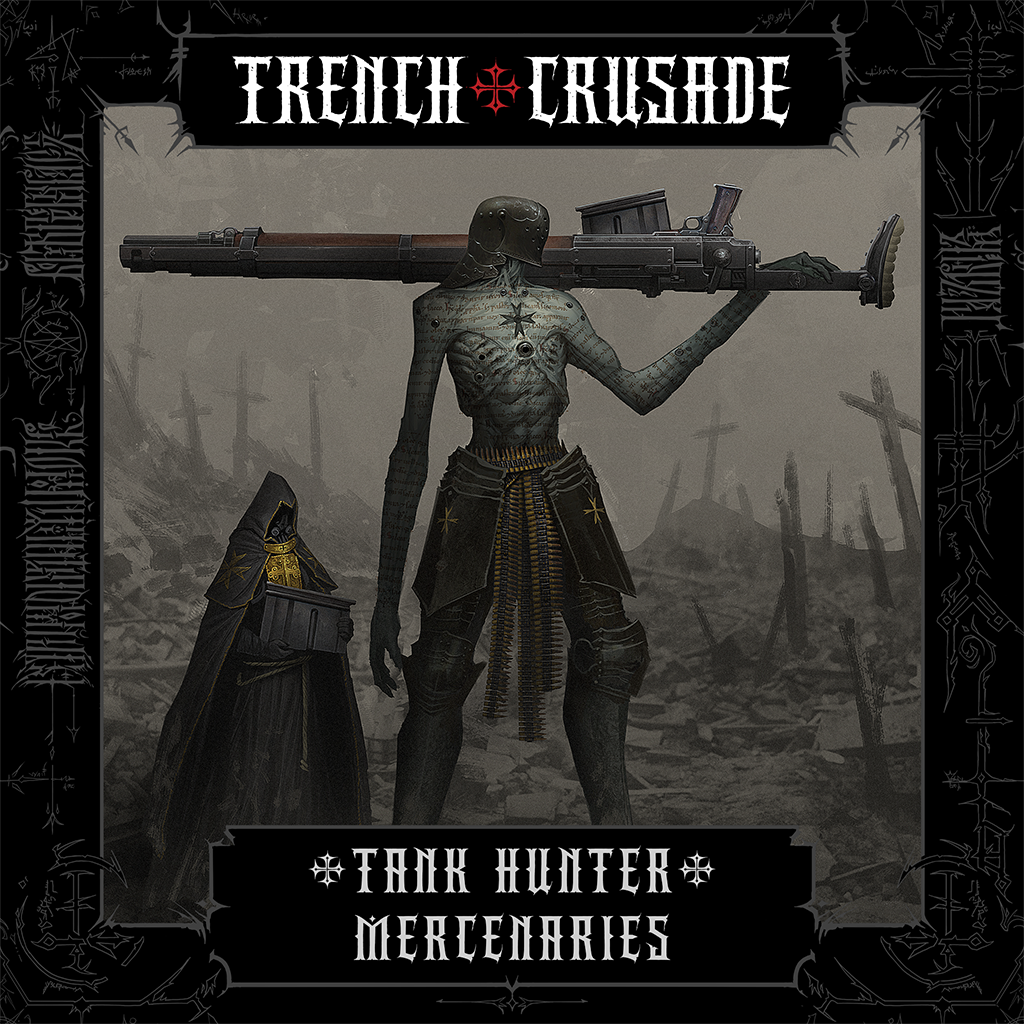 Trench Crusade - Communicant Tank Hunter (female) - Mercenaries
