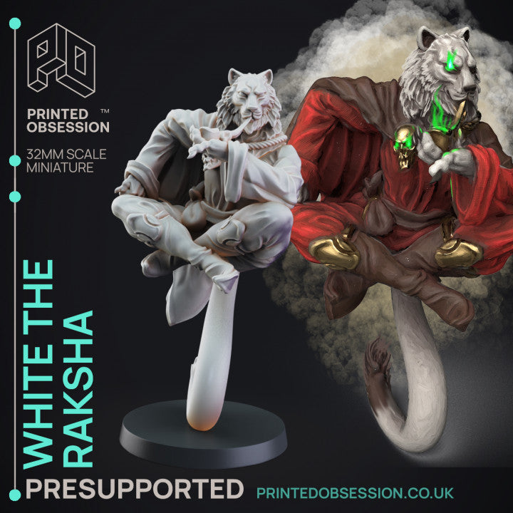 Tabaxi Caravan Miniatures | Fantasy Miniature | Printed Obsession