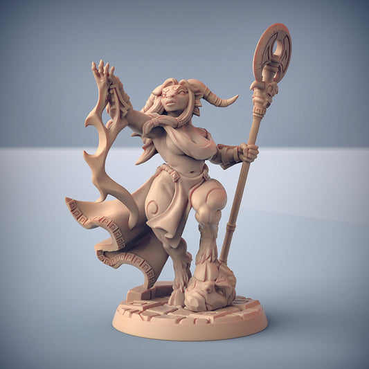 Taura | Order of the Labyrinth | Fantasy D&D Miniature | Artisan Guild