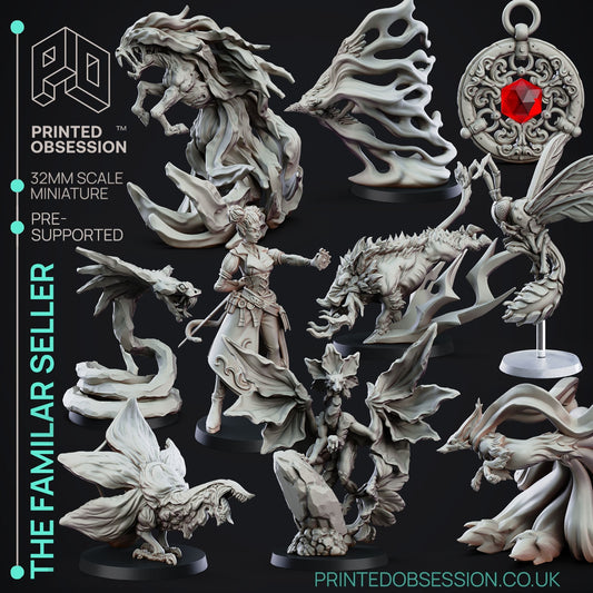 The Familiar Seller Miniatures | Fantasy | Printed Obsession