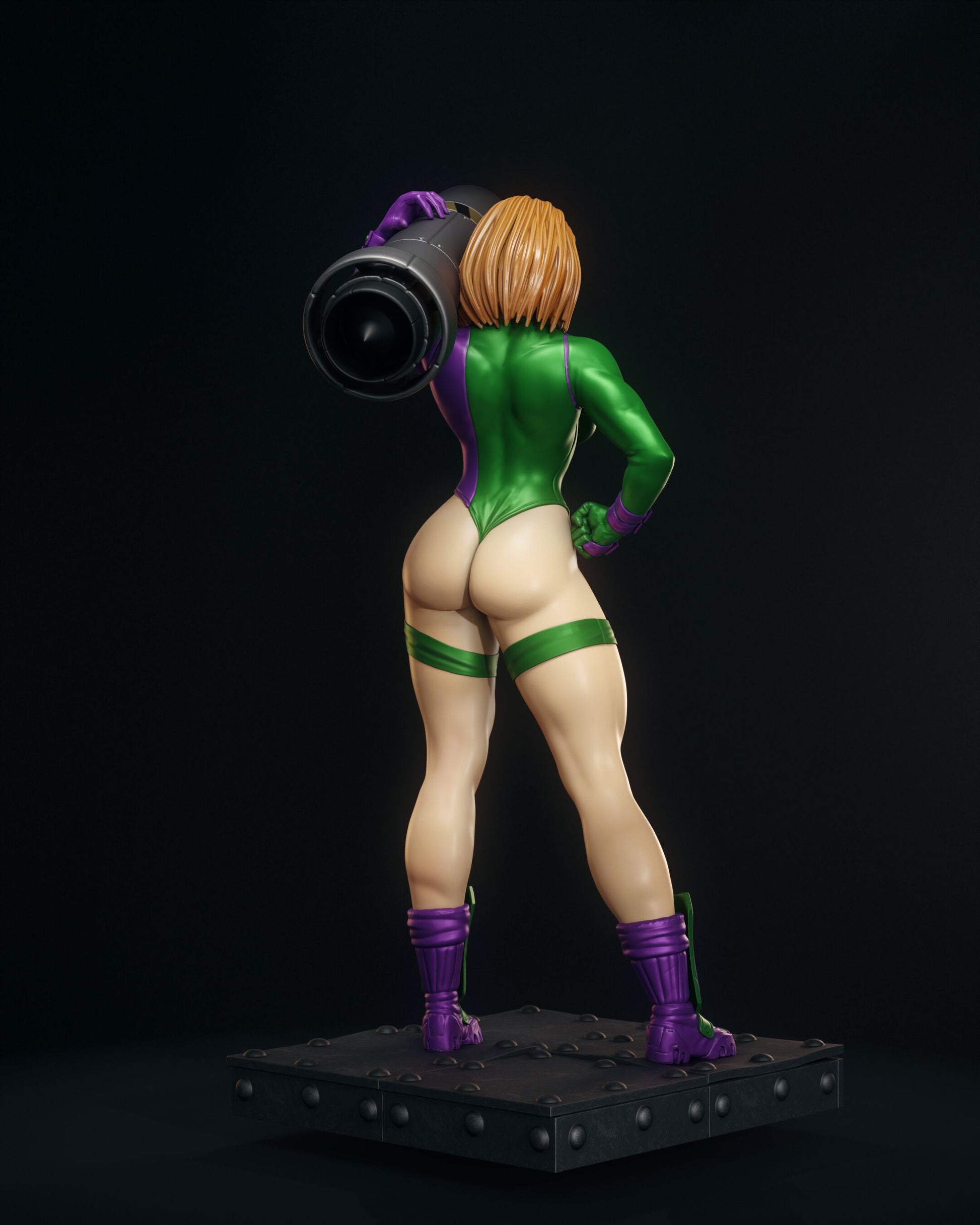 Caitlin Fairchild Gen 13 inspired 1/6 scale resin model collectible figure