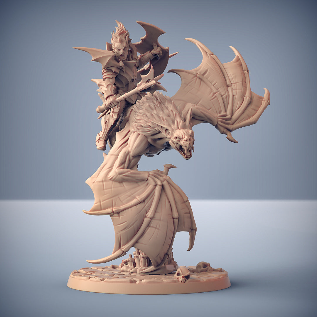 Vampiric Beast Riders Miniatures | The Bloodhunt | Fantasy D&D Miniature | Artisan Guild