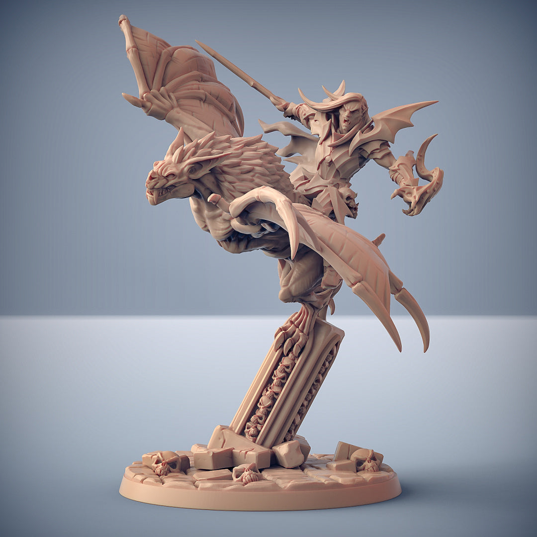 Vampiric Beast Riders Miniatures | The Bloodhunt | Fantasy D&D Miniature | Artisan Guild