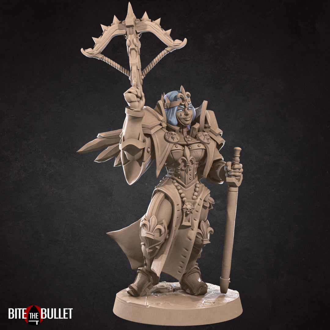 War Sister Support (Sword) | Battle Sisters Part 2 | Fantasy Miniature | Bite the Bullet