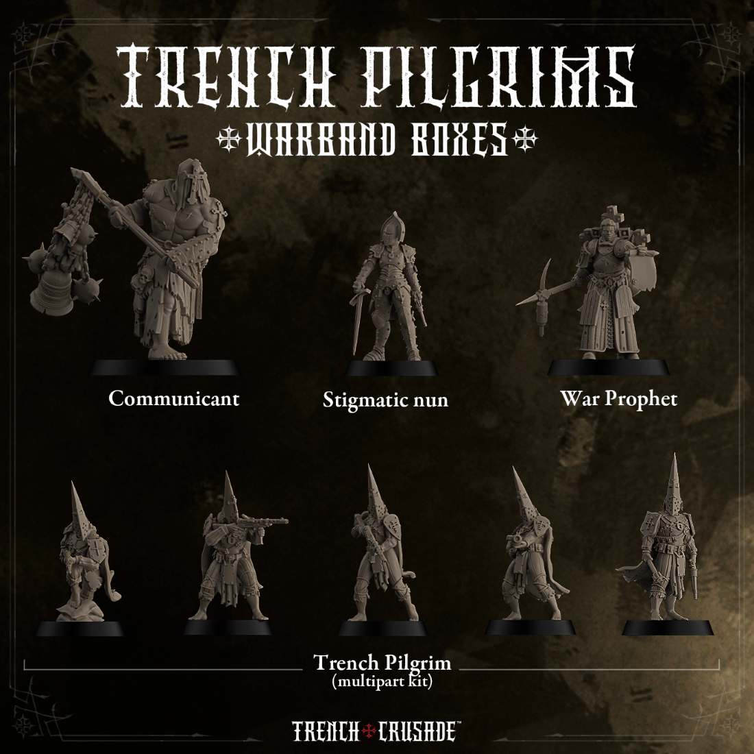 Trench Crusade - Trench Pilgrims Warband