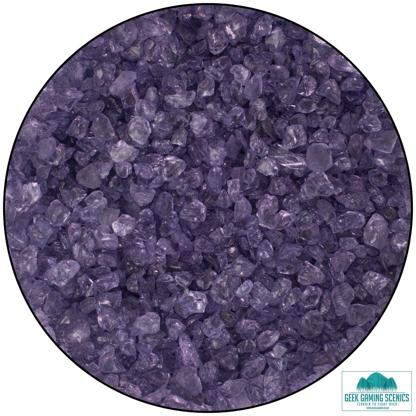 Weird Crystals Small - Aubergine
