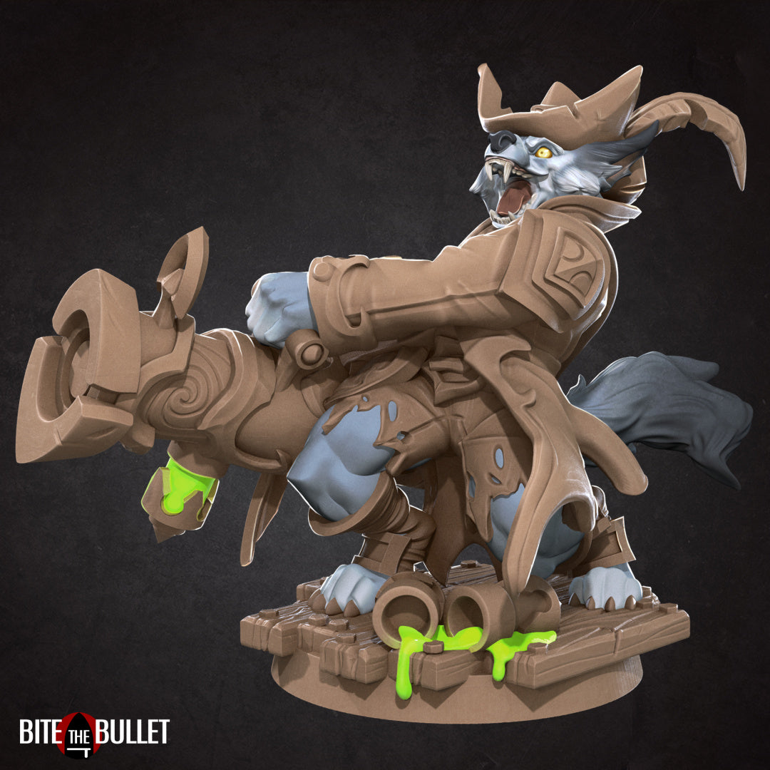 Werewolf Worgen Miniatures | Fantasy Miniature | Bite the Bullet