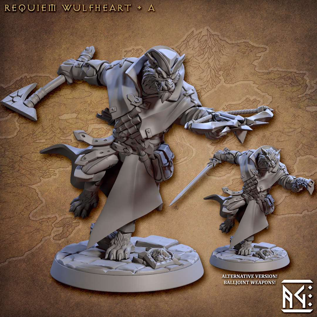 Werewolf Miniatures | Requiem Demon Hunters | Artisan Guild