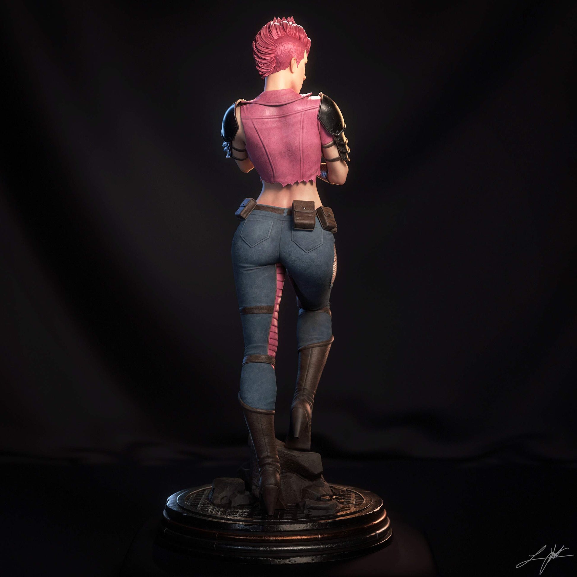 Zarana G.I. Joe inspired 1/6 scale resin model collectible figure