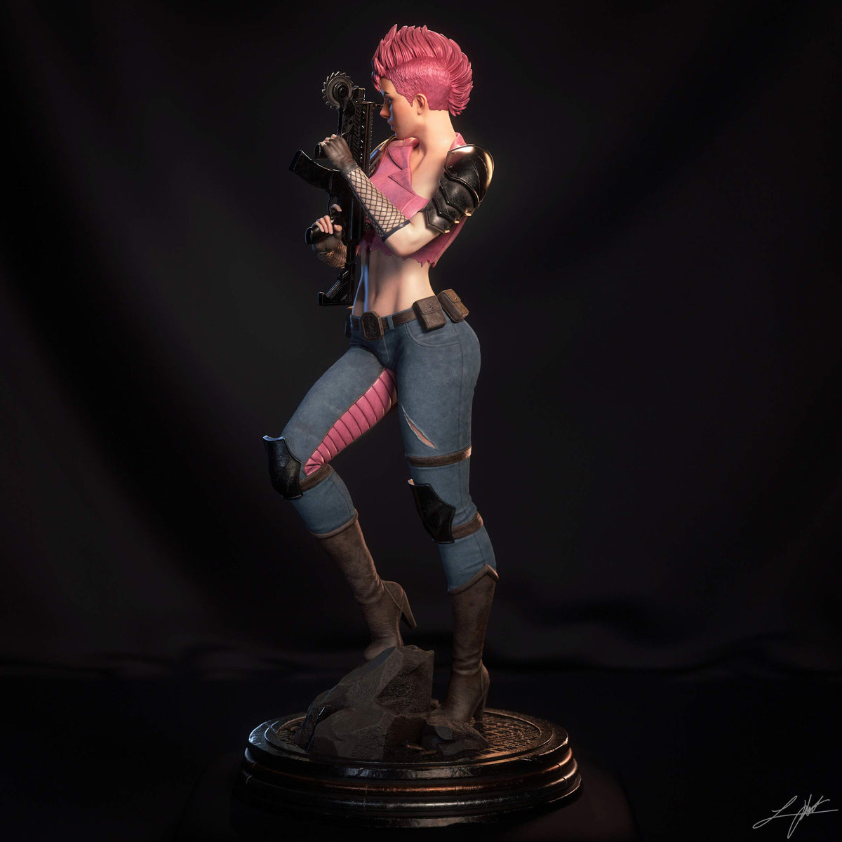Zarana G.I. Joe inspired 1/6 scale resin model collectible figure