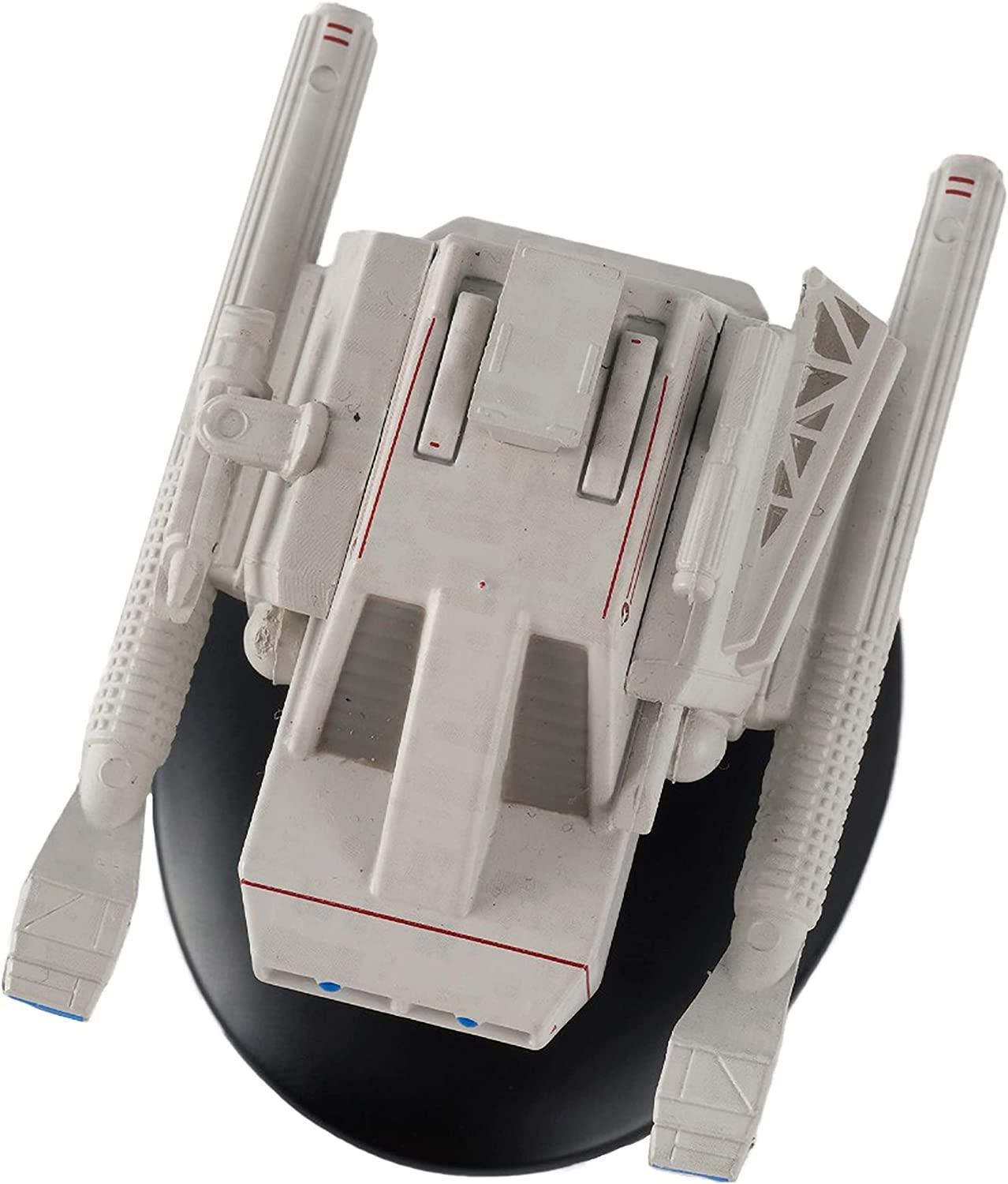 Shuttlecraft Set 7 (Captain’s Yacht, Spacematic Cargo Shuttle Type 9A Docking Shuttle) Model Die Cast Ships (Eaglemoss / Star Trek)
