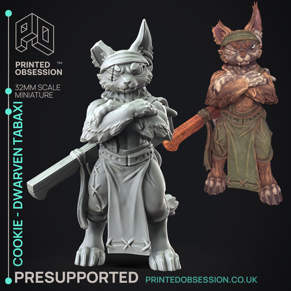 Hunting Party Miniatures | Fantasy Miniature | Printed Obsession