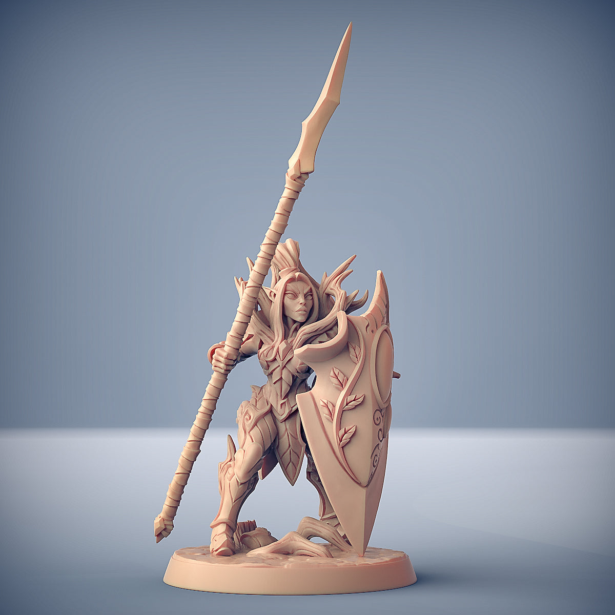 Elven Knight Miniatures | Sylvan Knights | Fantasy D&D Miniature | Artisan Guild
