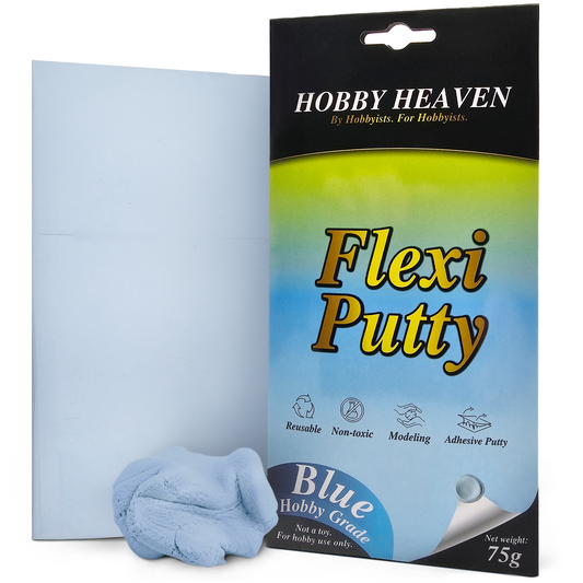 Flexi Putty 75g – Blue Reusable Adhesive for Models & Miniatures