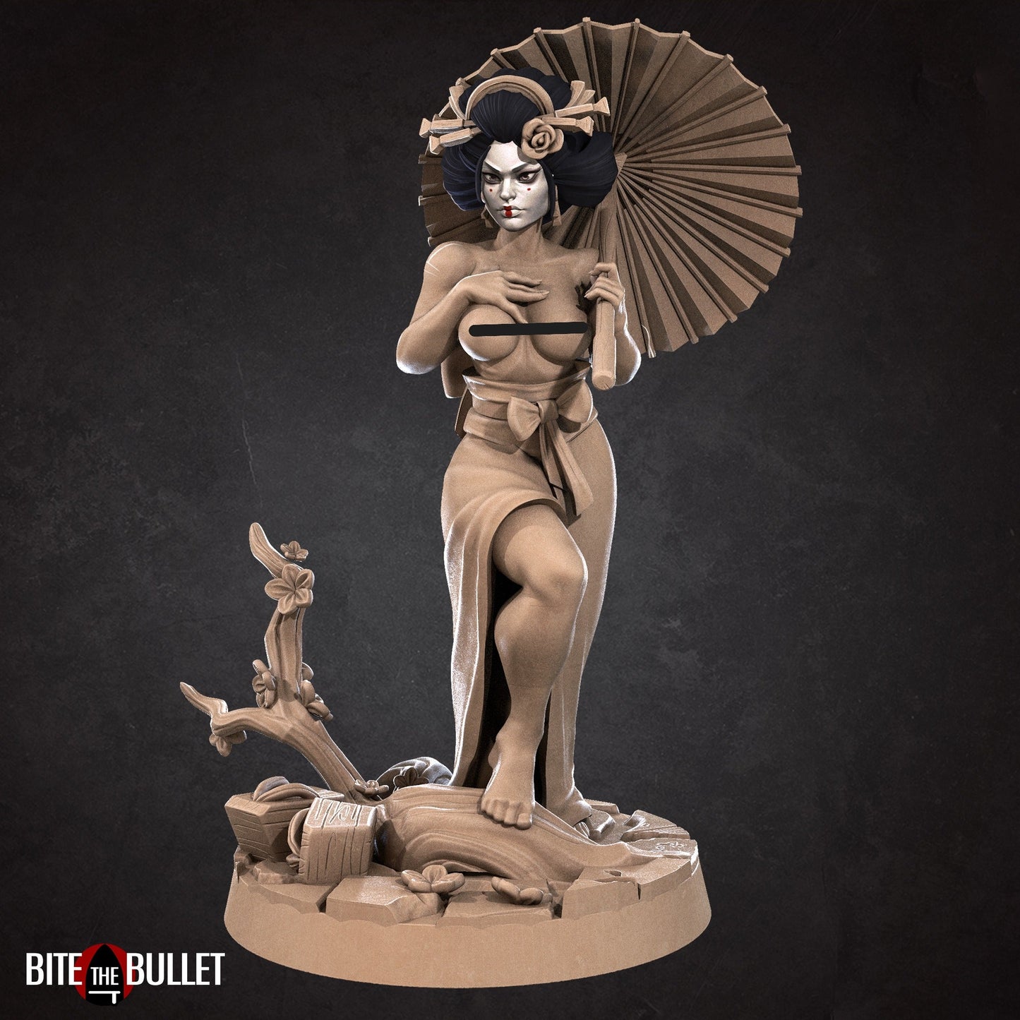 Geisha Pin-Up | Japanese Bullet Tow | Bite the Bullet