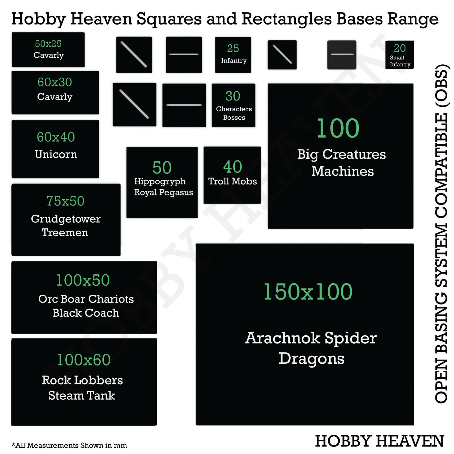 32mm Round Flying Clear Plastic Base
