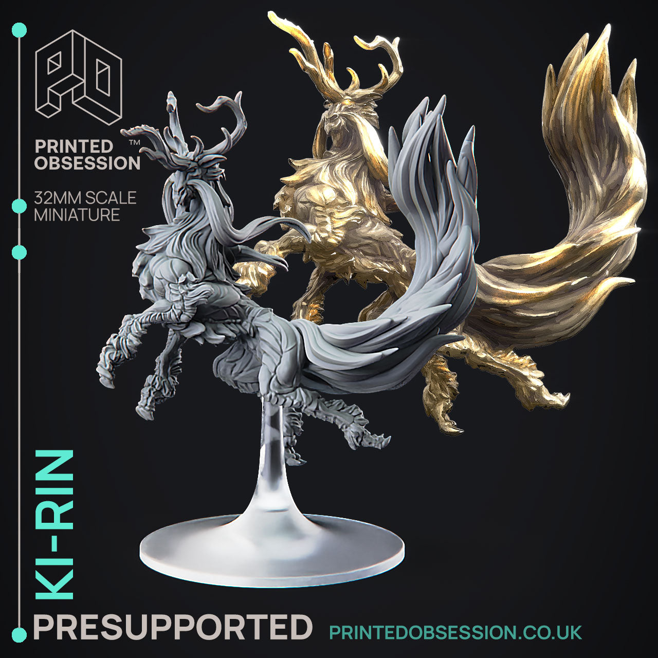 Monsters of the Multiverse Miniatures | Fantasy Miniature | Printed Obsession