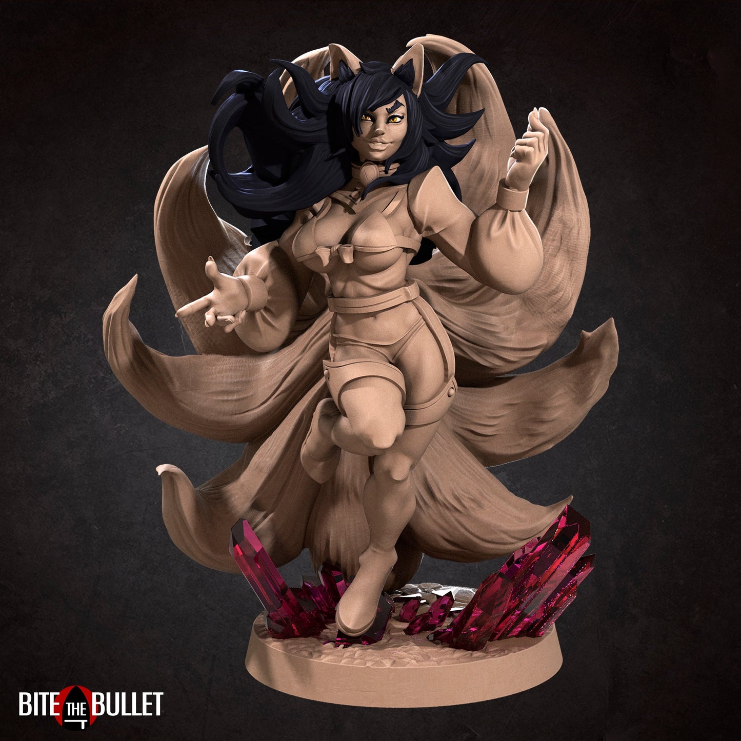 Tailed Maid Mahrian Pin-Up | Foxfolk | Bite the Bullet