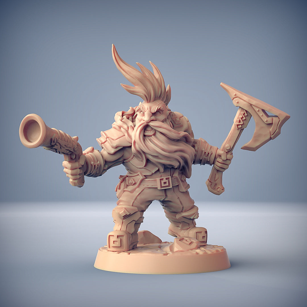 Dwarf C | Dwarven Oathbreakers | Fantasy D&D Miniature | Artisan Guild