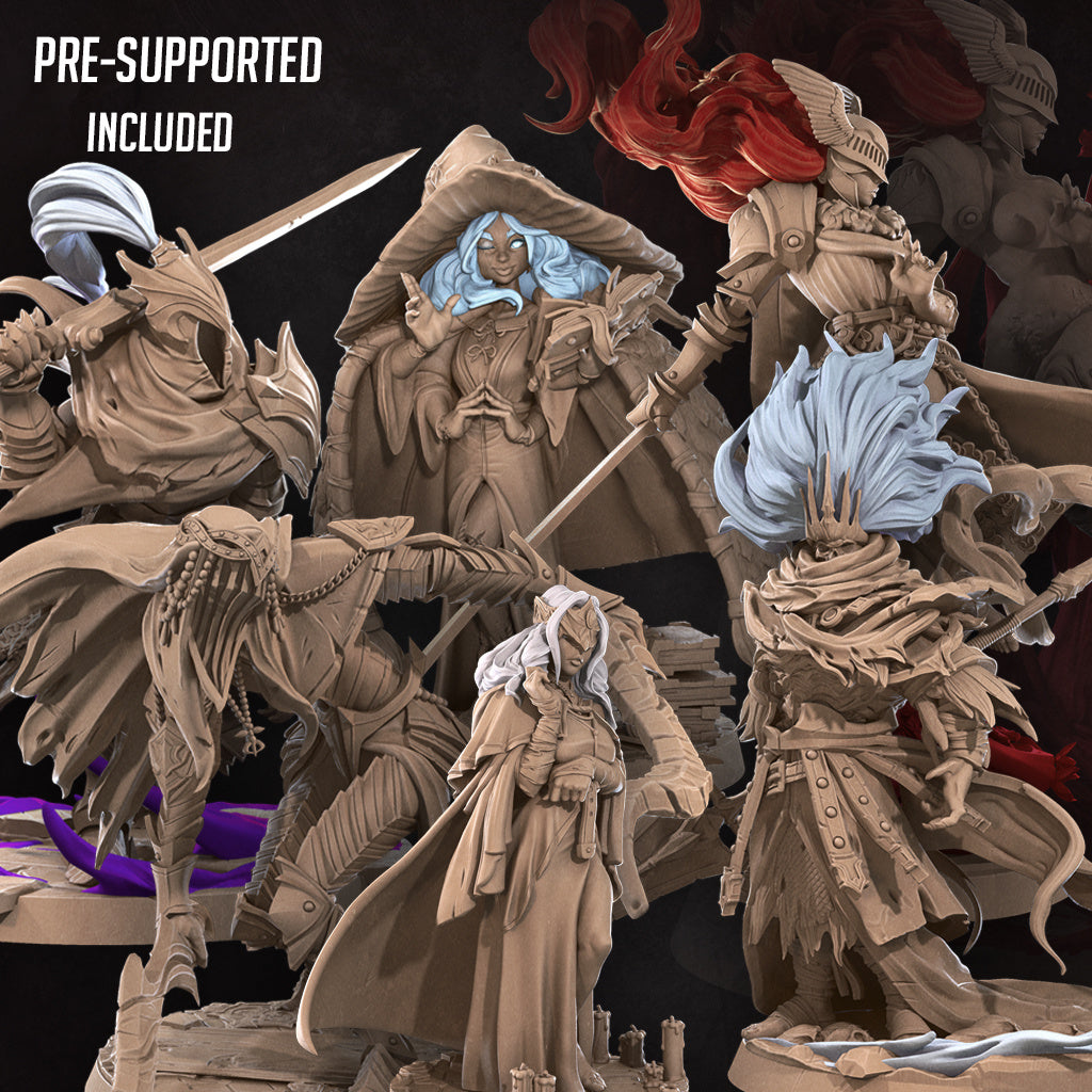 Bullet Souls Miniatures (Characters) | Fantasy Miniature | Bite the Bullet