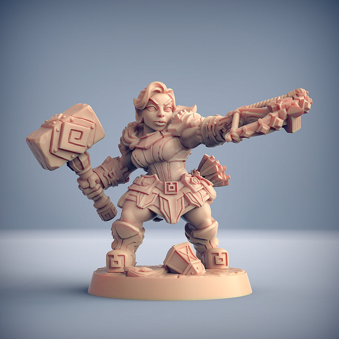 Oathbreaker Miniatures | Dwarven Oathbreakers | Fantasy D&D Miniature | Artisan Guild