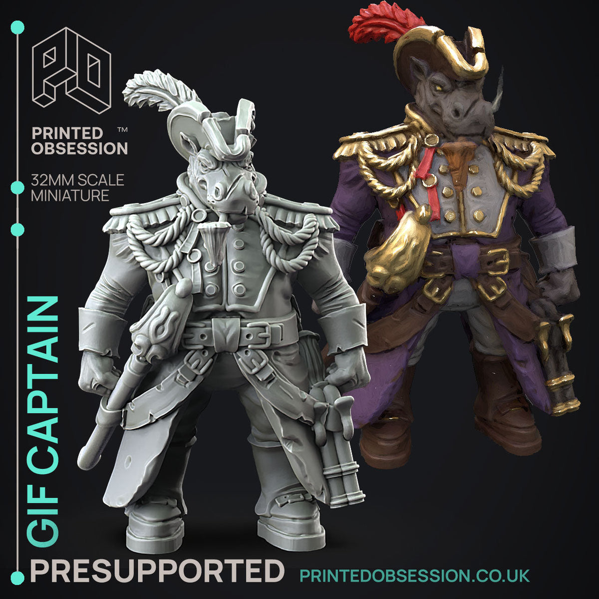 Weird Shores Miniatures | Fantasy Miniature | Printed Obsession