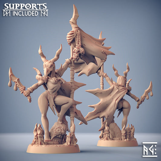 Kobold Plague Queen Ishtarra Pin-Up | Plague-Mine Kobold | Artisan Guild | [Multi-Listing]