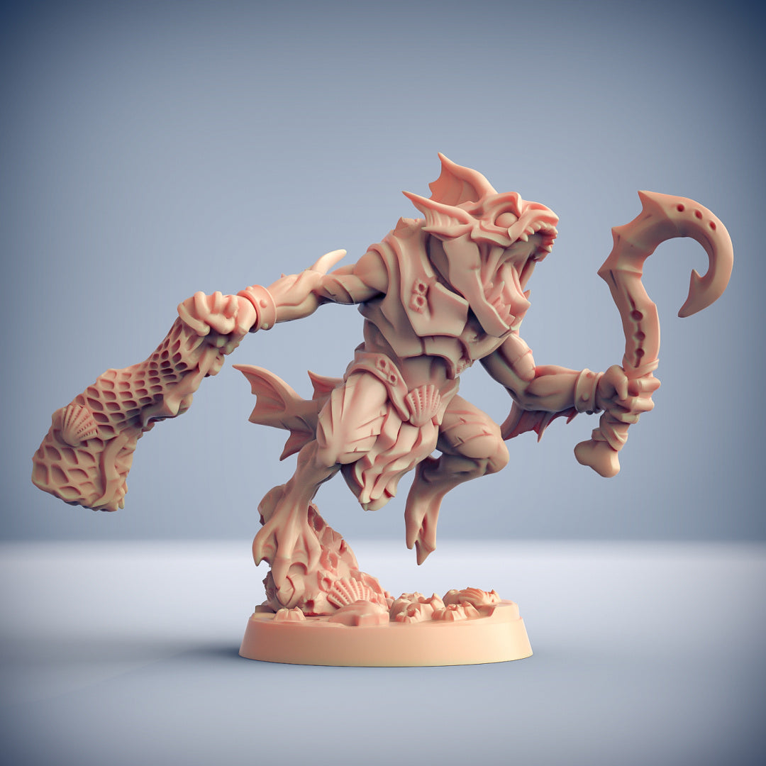 Jurakin F | Death-Tide Jurakins | Fantasy D&D Miniature | Artisan Guild